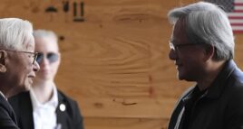 Morris Chang e Jensen Huang