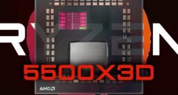 AMD Ryzen 5 5500X3D com cache 3D-V para AM4 Zen 3