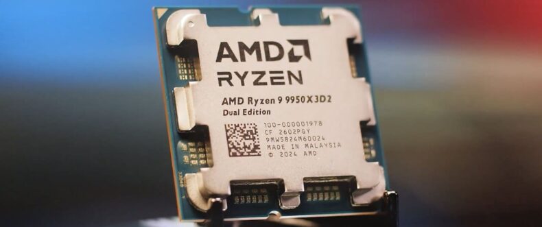 Imagem de: AMD revela Ryzen 9 9950X3D2, primeiro CPU com Dual 3D V-Cache do mundo