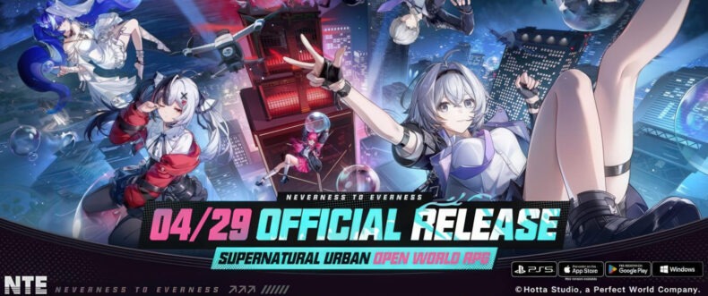 Imagem de: "Anime GTA" Neverness to Everness será lançado em abril para PC, PS5 e celulares