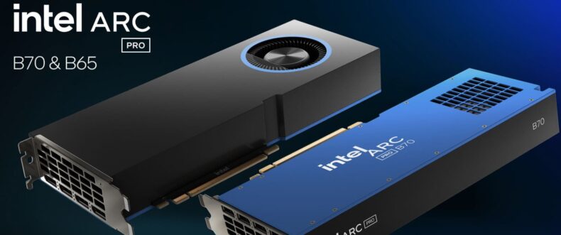 Imagem de: Intel anuncia GPUs Big Battlemage Arc Pro B70 e B65 com até 32 GB