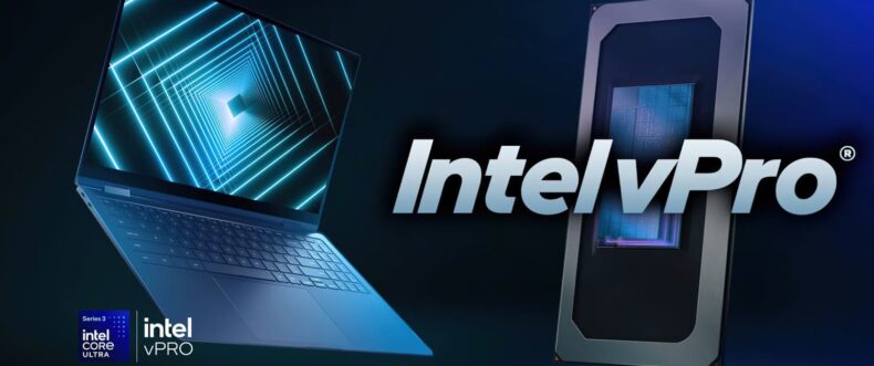 Imagem de: Intel lança Core Ultra Series 3 vPro com Panther Lake e foco em PCs corporativos