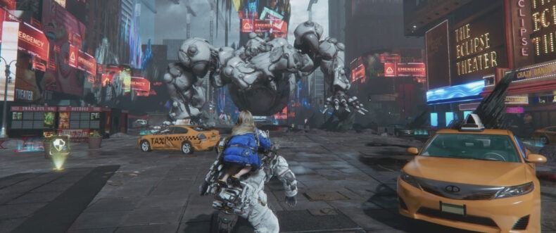 Imagem de: Capcom cria "Nova York falsa" com erros intencionais em Pragmata para simular IA