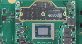 SoCs AMD Ryzen Embedded P100 com memória LPCAMM2