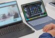 Imagem de: MacBook Neo com 8GB executa 60 aplicativos sem travar, enquanto notebook Windows desliga