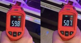 Imagem de: Cabo ASUS ROG Equalizer reduz até 10 °C em teste com RTX 5090