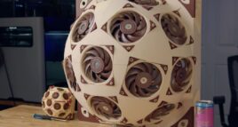 Domo com 15 ventoinhas