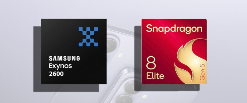 Imagem de: Galaxy S26 com Snapdragon 8 Elite Gen 5 tem duração de bateria 28% mais que versão com Exynos 2600 em teste