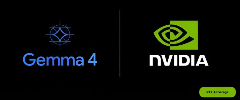 Imagem de: Gemma 4 e NVIDIA