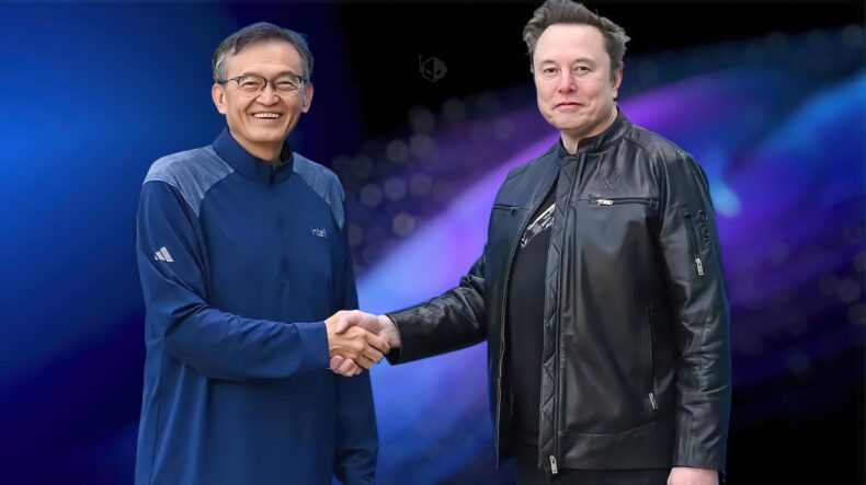 Intel CEO Lip Bu Tan e Elon-Musk