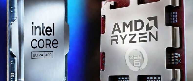 Imagem de: Intel Nova Lake e AMD Zen 6