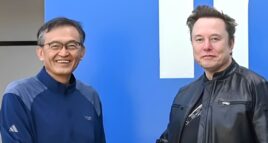 Lip-Bu Tan e Elon Musk