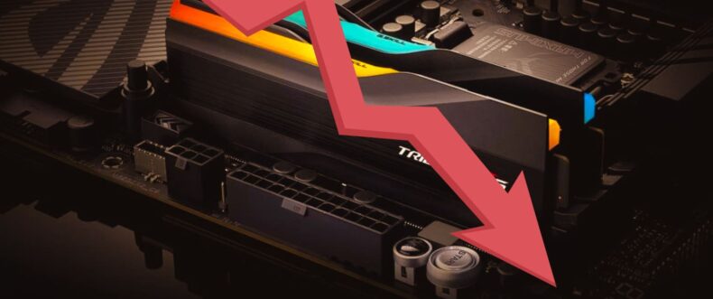Imagem de: Memória DDR5 registra primeira queda em meses, algoritmo do Google pode ter influenciado