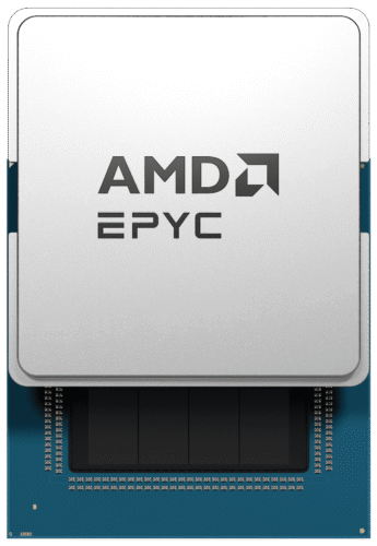 AMD EPYC Veneza com tampa parcial