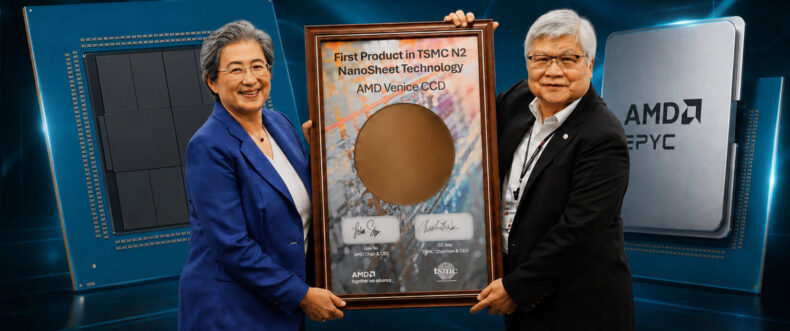 Imagem de: AMD inicia produção em massa do EPYC Venice, primeiro CPU HPC de 2nm da indústria