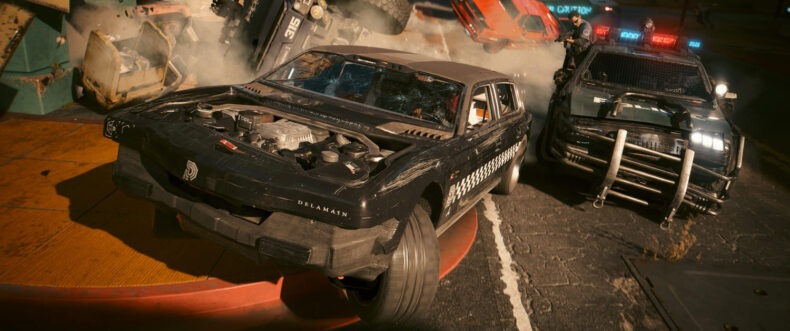 Imagem de: PlayStation 5 roda Cyberpunk 2077 com path tracing a 35 FPS, mas resolução cai para 348p