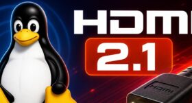 Imagem de: Linux começa a receber suporte ao HDMI 2.1 em GPUs AMD