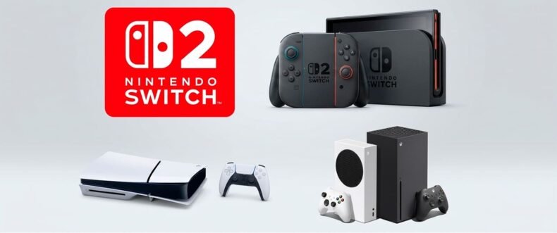 Imagem de: Nintendo Switch 2 impulsiona mercado de games nos EUA; PlayStation e Xbox têm pior maio da história