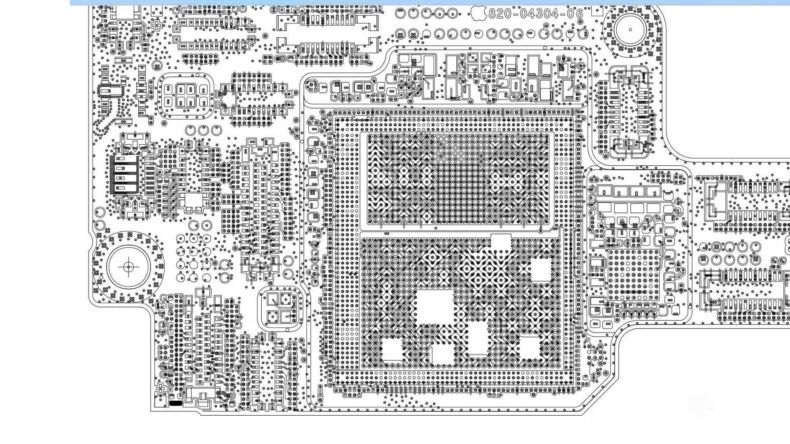 Placa lógica do chip A20 Pro