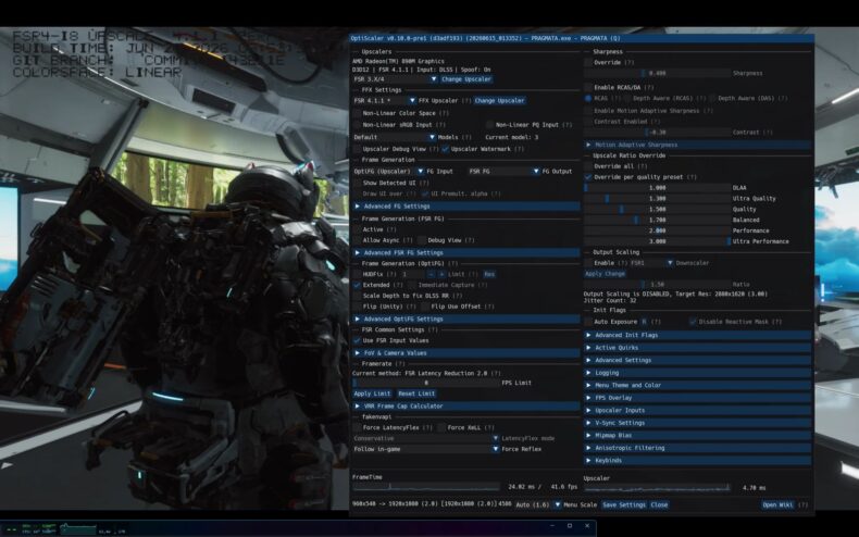 Radeon 890M FSR 4.1.1 INT8