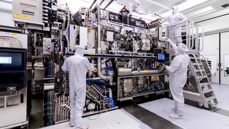Equipamento de litografia EUV da ASML