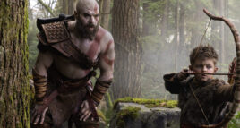 Kratos e Atreus na série de TV de God of War