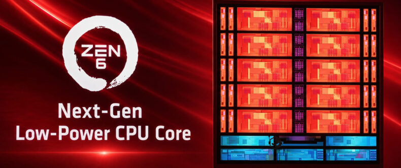 Imagem de: AMD Zen 6 terá um novo núcleo de baixo consumo, segundo alterações no kernel Linux