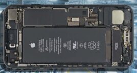 iPhone com bateria