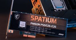 Controlador MSI Spatium PCIe Gen 5 SSD Phison PS5026-E26