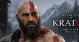 Dave Bautista assume papel de Kratos na série de God of War da Amazon