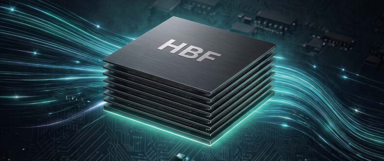 Imagem de: SK hynix e SanDisk apresentam padrão High Bandwidth Flash para reduzir gargalos em IA com até 3 TB/s de largura de banda