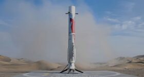 Imagem de: LandSpace pousa propulsor do ZQ-3 e avança com foguete reutilizável na China