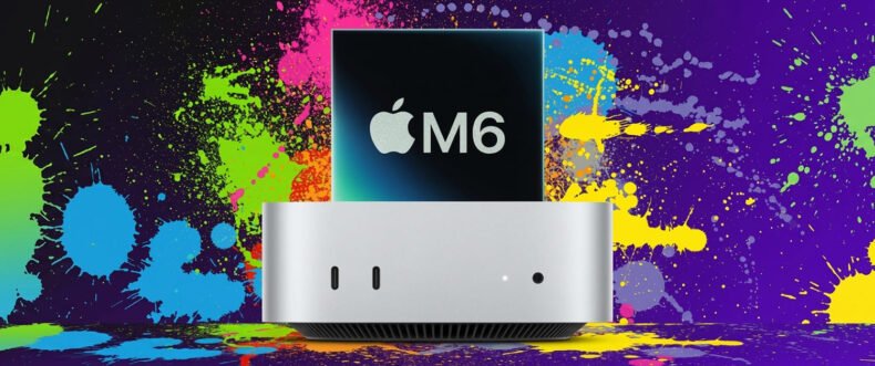 Imagem de: Apple lança chip M6 de 2nm com novo Mac mini e mais núcleos para CPU, GPU e IA