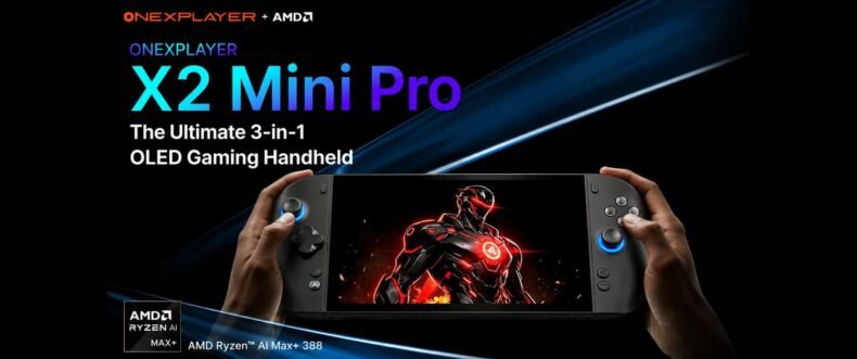 Imagem de: ONEXPlayer X2 Mini Pro chega com Ryzen AI Max+ 388 custando até R$ 15 mil