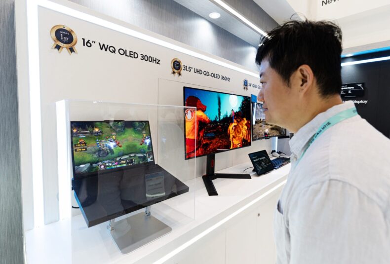Painel OLED de 16 polegadas e 300 Hz para notebook gamer da Samsung