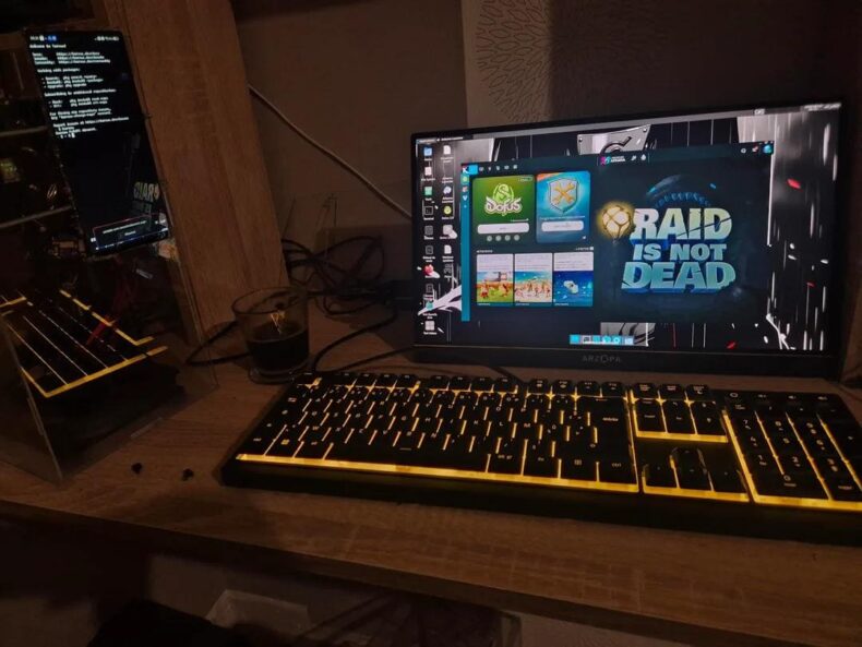 Transformando um celular em um PC Linux - Imagem 1