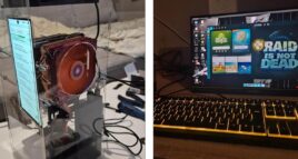 Transformando um smartphone em um PC Linux resfriado por dois coolers de CPU