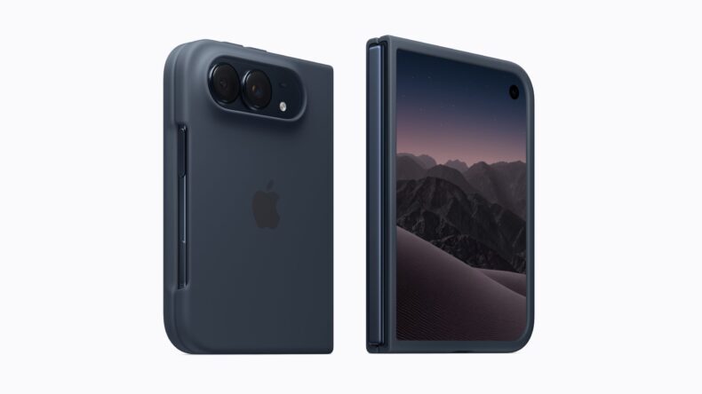 Imagem de: Apple apresenta iPhone Duo com tela interna de 7,6 polegadas e preço que começa em R$ 21.999