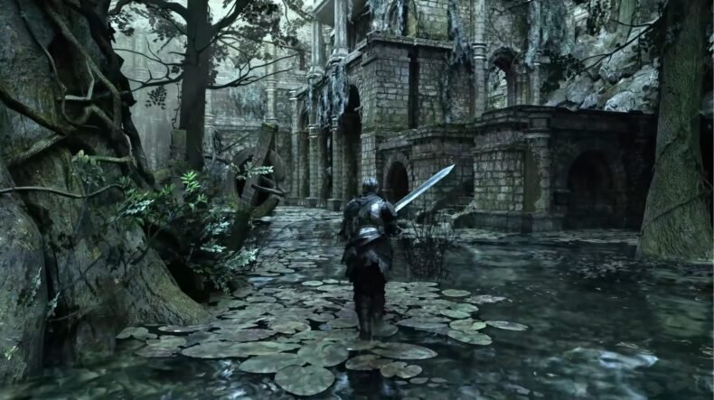 Imagem de: Dark Souls 3 ganha visual de remaster em mod com path tracing e DLSS 5