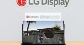 Imagem de: LG lança painel OLED de 24,5 polegadas com 720 Hz e resposta de 0,02ms
