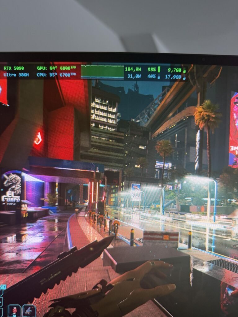 Modificação no ASUS ROG Zephyrus G16 para elevar o consumo da RTX 5090 a 185 W