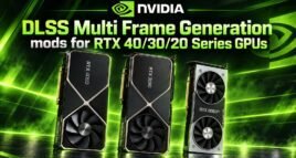 NVIDIA DLSS em GPUs RTX 40, RTX 30 e RTX 20