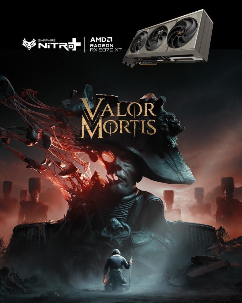 Sapphire NITRO RX 9070 XT OC Valor Mortis