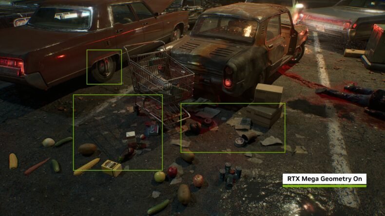 Visualização da comparação de geometria "Mega" do Gears of War: E-Day com RTX - Imagem 3