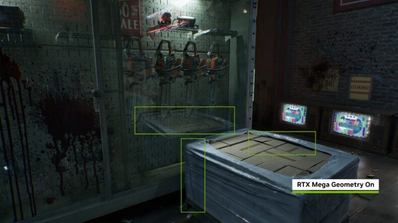Visualização da comparação de geometria "Mega" do Gears of War: E-Day com RTX - Imagem 5