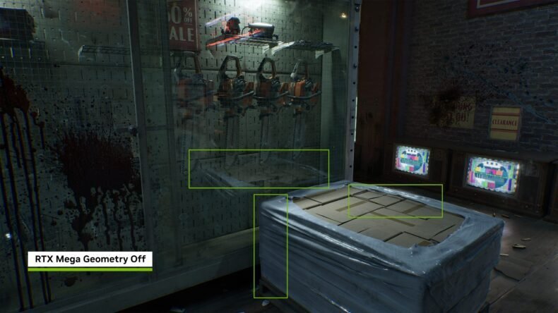 Visualização da comparação de geometria "Mega" do Gears of War: E-Day com RTX - Imagem 6