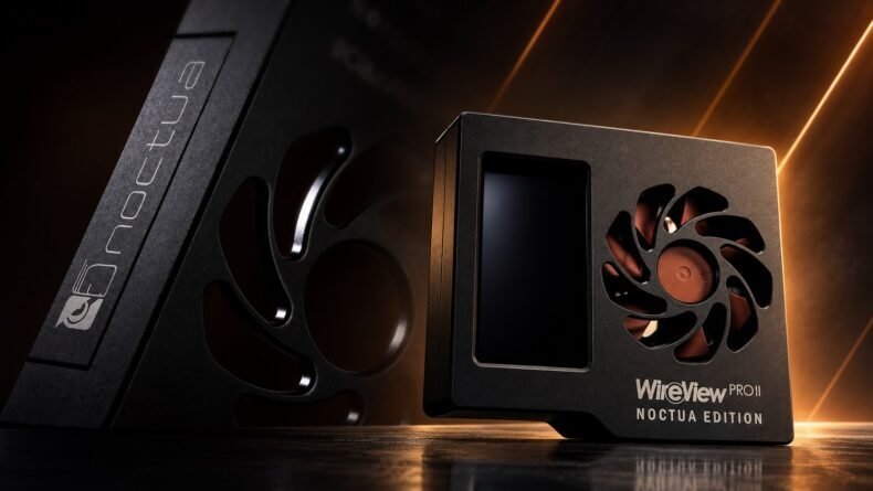 Imagem de: Noctua anuncia WireView Pro II com ventoinha maior para GPUs com conector 12V-2×6