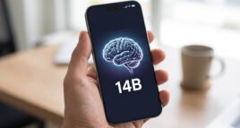 iPhone executando um modelo de IA de 14 bilhões de parâmetros