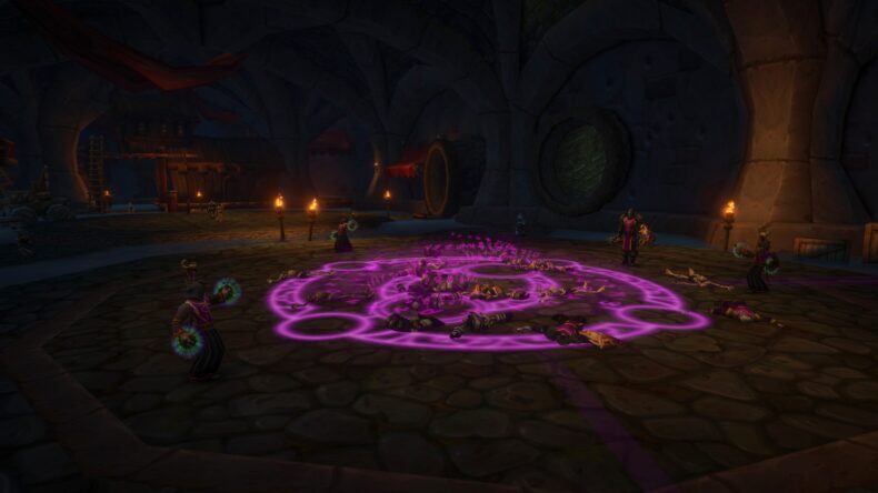 Anúncio de WoW Forever, masmorra de Dalaran 074, redimensionado