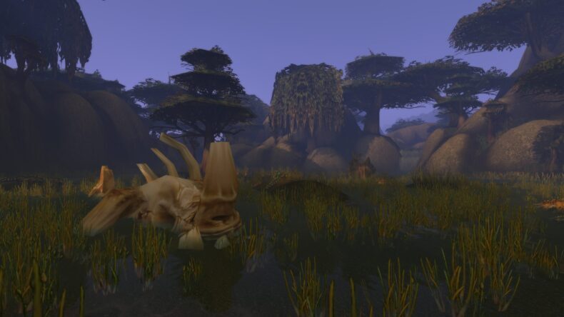 Anúncio de WoW Forever, masmorra Sítio de Escavação 055 redimensionada